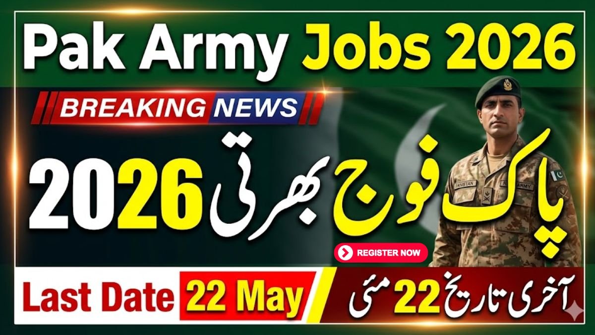 Join Pak Army Online Registration 2026 Last Date